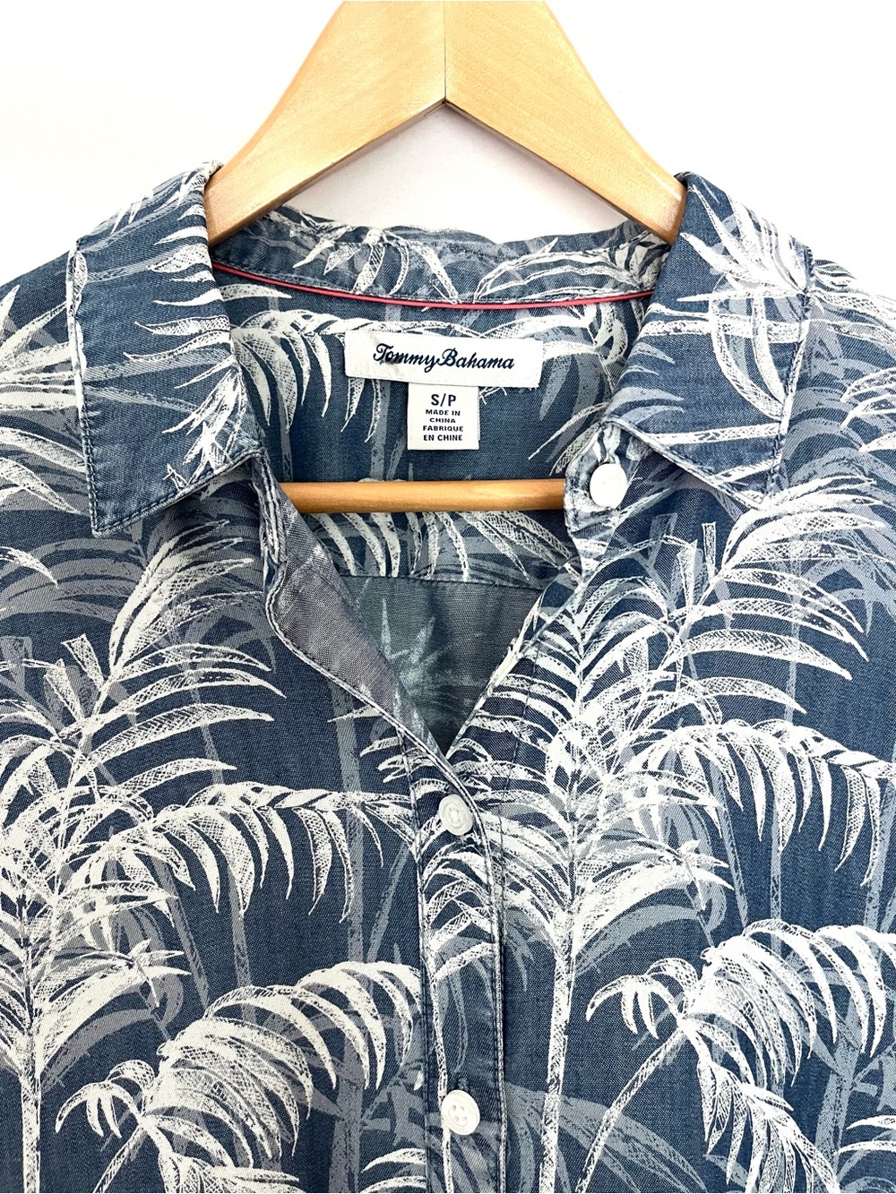 Tommy Bahama Tropical Palm Print Shirt S